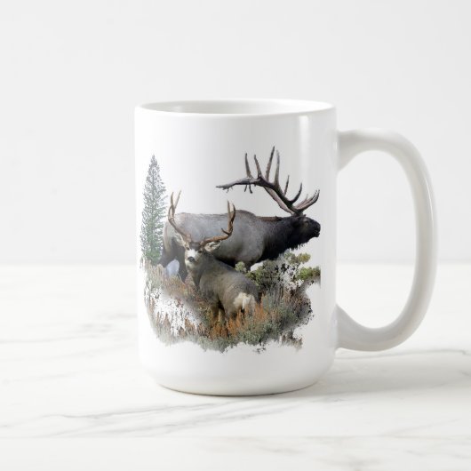 Mug Mâle de trophée de taureau de monstre (Droite)