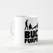 Mug Mâle Furpees -- Forme physique de Burpees (Devant gauche)