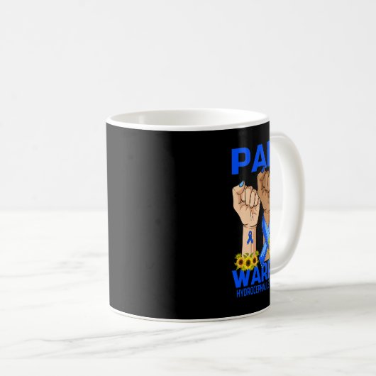 Mug Mâle Papa D'Un Soleil De Sensibilisation À L'Hydro (Devant droit)