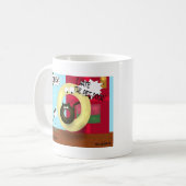 Mug Malheur de porte d'animal familier ! (Devant gauche)