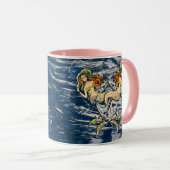 Mug Malheureusement sirènes à l'ancre (Devant droit)