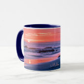 Mug Malibu, CA, belle photo pittoresque, (Devant gauche)