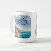 Mug Malibu California Los Angeles El Matador Beach (Devant gauche)