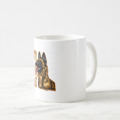 Mug Malinois belge (Devant droit)