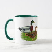Mug Mallard Drake et Duck (Gauche)