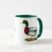 Mug Mallard Duck Drake (Devant droit)