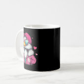 Mug Mallard Duck Hunting Funny Valentine's Day Heart G (Devant gauche)