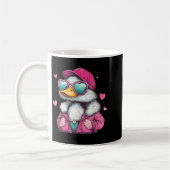 Mug Mallard Duck Hunting Funny Valentine's Day Heart G (Gauche)