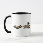 Mug Mallard et quatre canetons (Gauche)