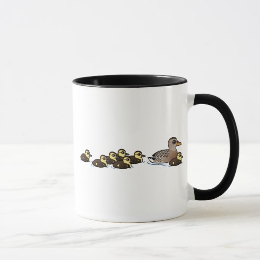 Mug Mallard et sept canetons (Droite)