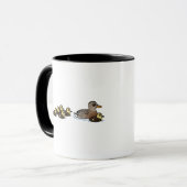 Mug Mallard et sept canetons (Devant gauche)