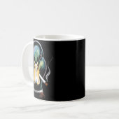 Mug Mallard Smoking Cigarette Meme Funny Mallard Duck (Devant gauche)