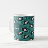 Mug Mallards La baignade dans le Motif aquatique (Devant gauche)
