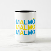 Mug MALMO Swedish Flag (Centre)