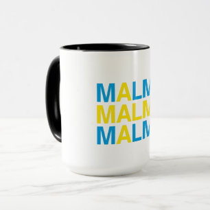 Mug MALMO Swedish Flag
