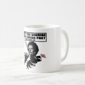 Mug Malouines drôles de Thatcher (Devant droit)