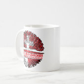 Mug Maltaise Suisse Arbre Racine (Devant gauche)