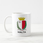 Mug MALTE - emblème/manteau des bras/symbole/drapeau (Gauche)