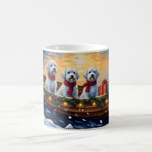Mug Maltese Christmas Boat Holiday (Centre)