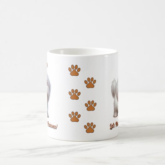 Mug Maltese Terrier - Ajouter le nom du chien, modifie (Centre)