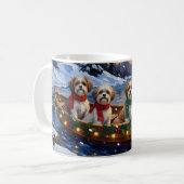 Mug Malti Tzu Christmas Boat Holiday (Devant gauche)