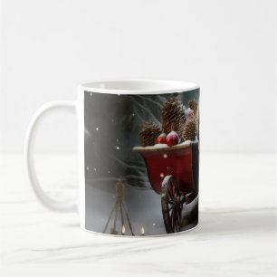 Mug Malti tzu traîneau enneigé décoration de Noël