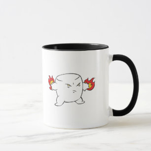 Mug malvais marshmallow rôti drôle