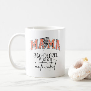 Mug Mama 360 degré vision drôle journée des mères