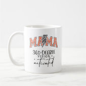 Mug Mama 360 degré vision drôle journée des mères (Gauche)