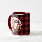 Mug Mama Bear Baby Bear Noël - Best Mom Gift (Devant gauche)