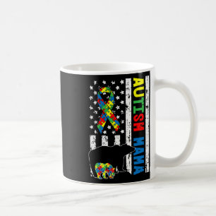 Mug Mama Bear Matching Famille Cadeaux de Sensibilisat