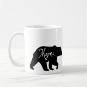 Mug Mama Bear noir et blanc (Gauche)