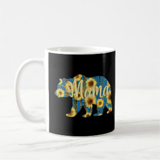 Mug Mama Bear, Sunflower Maman Vie