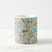 Mug Mama Boho Pastel Vert Motif Floral 3D (Centre)