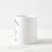 Mug Mama de chat rose illustrative du monde (Centre)