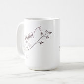 Mug Mama de script moderne Année établie (Devant gauche)