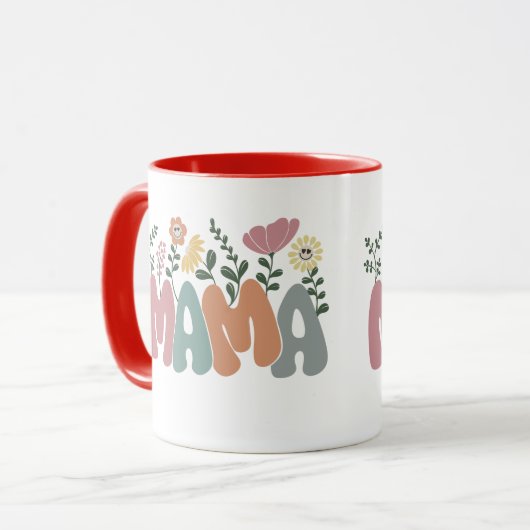 Mug Mamá, día de madres (Devant gauche)
