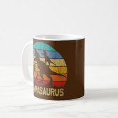 Mug Mama Dinosaur T Rex Mommasaurus 3 enfants Famille (Devant gauche)