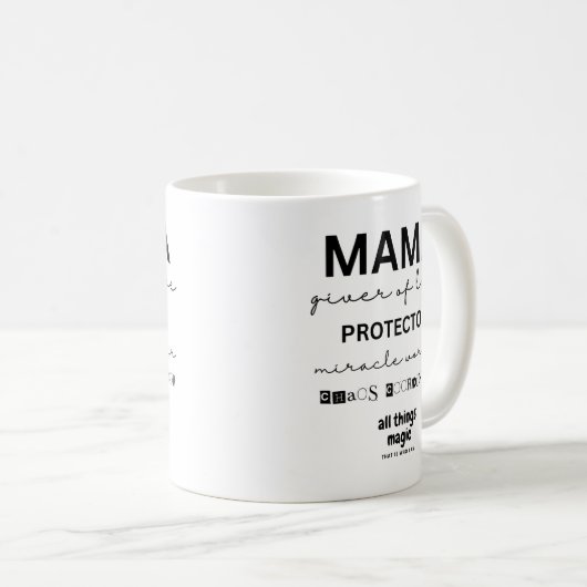 MUG MAMA DONNER L'AMOUR (Devant droit)