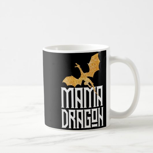 Mug Mama Dragon Christmas Matching Family Tribe Mom Wi (Droite)