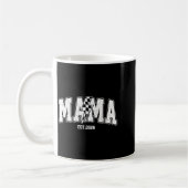 Mug Mama Est 2026 Grossesse Faire-part Éclair Bol (Gauche)