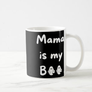 Mug Mama Est Mon Boom Halloween Ghost Kids School Fall