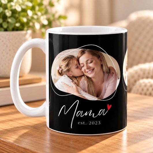Mug Mama Established Script Noir 3 Photo