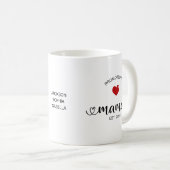 Mug Mama Établi Promu Maman (Devant droit)