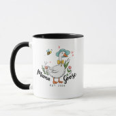 Mug Mama Goose Est Style de Maternité Douce (Gauche)