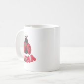 Mug Mama Ladybug First Birthday Girl Family Matching P (Devant gauche)