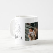 Mug Mama | Lettrage Boho Chic 3 Photo (Devant gauche)