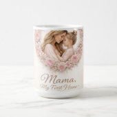 Mug Mama — My First Home | Mother & Daughter Floral Tr (Centre)