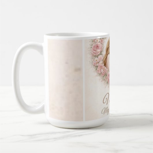 Mug Mama — My First Home | Mother & Daughter Floral Tr (Gauche)