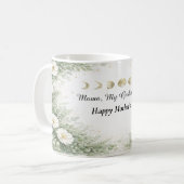 Mug Mama My Guiding Light Botanical Moon Phase Gift (Devant gauche)
